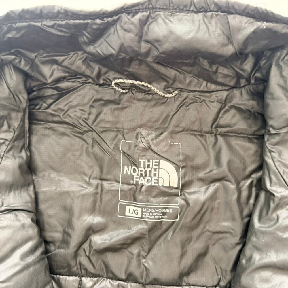 The North Face Men's Thermoball Puffer Jacket Black Large TNF Light Packable - Picture 4 of 9